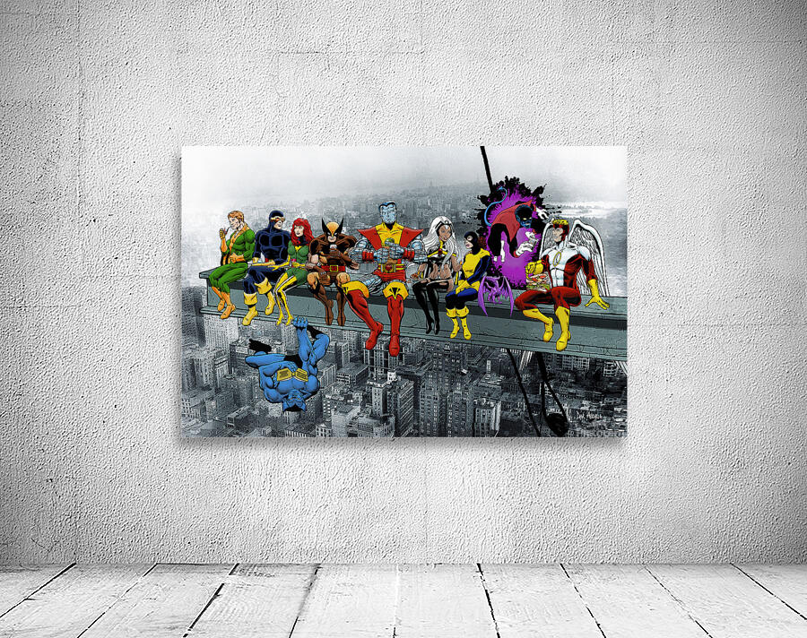  X Men Lunch Atop A Skyscraper Wall Preview