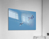 A10 Warthog & P51 Mustang- 1 Acrylic Print