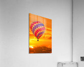 Hot Air Balloon at Sunset Acrylic Print