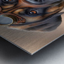 Steampunk LabMastiff Metal print