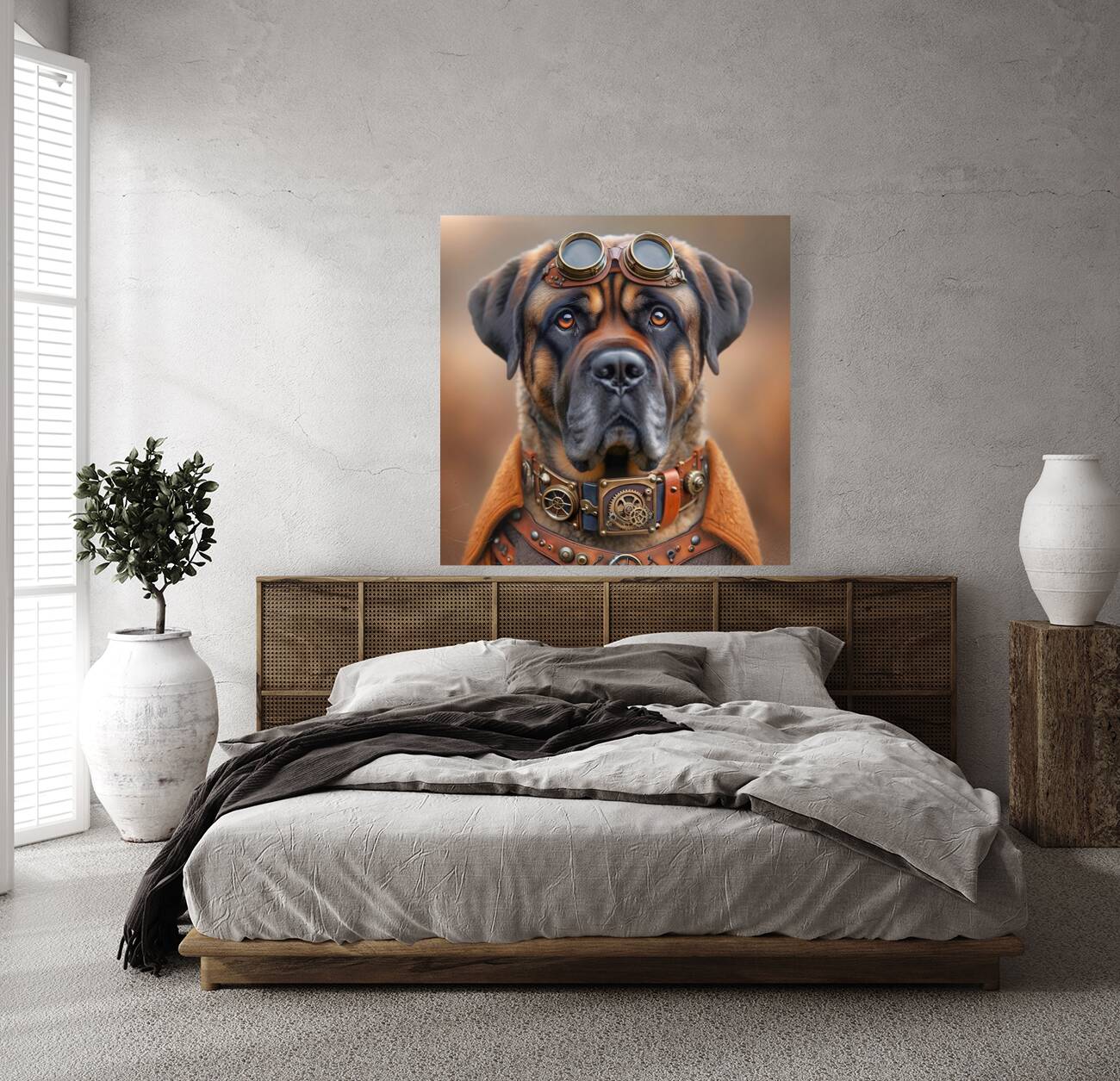 Steampunk LabMastiff Reproduction