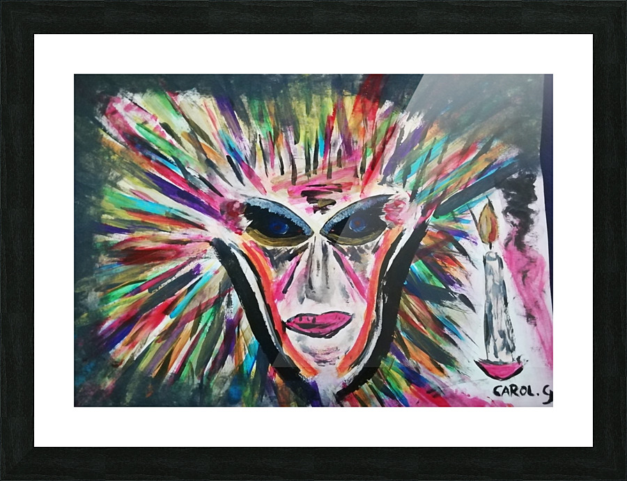 Chameleon 1 Picture Frame print