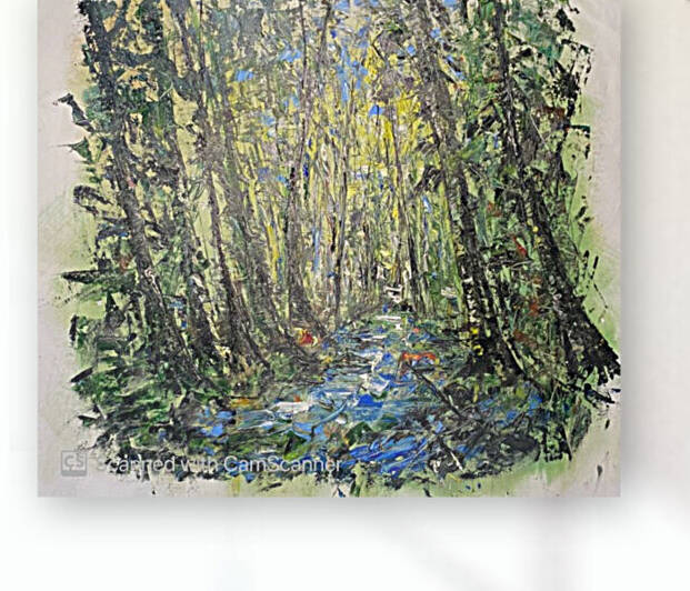  Robin Hood  Oil on Canvas 90x90  unstreached  by SA Colour Creations