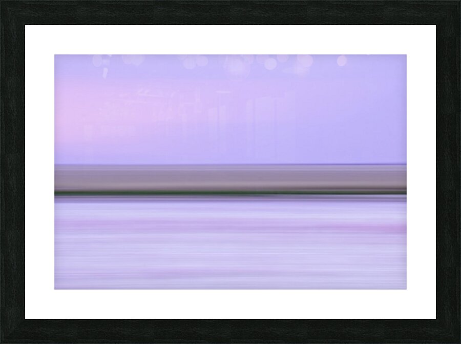 Flamingos [purple] Picture Frame print