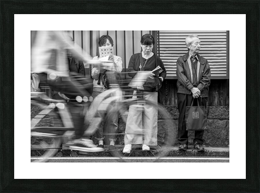 Bus Stop Picture Frame print
