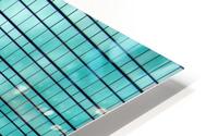 Glass Tower [aqua] HD Metal print