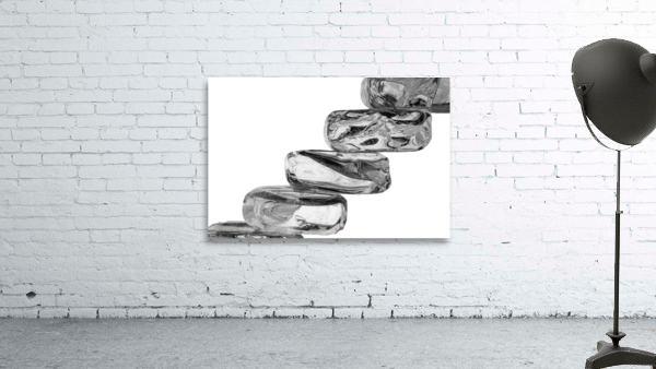 Icy Steps [white-up] Wall Preview