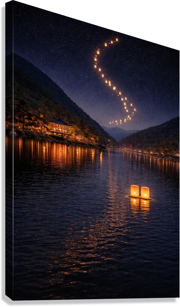Where Wishes Learn To Float Canvas Print