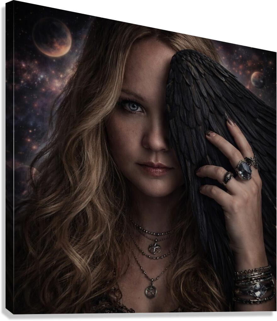 The Winged Seer Canvas Print