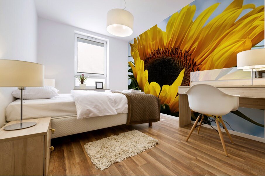 Sunflower Mural print