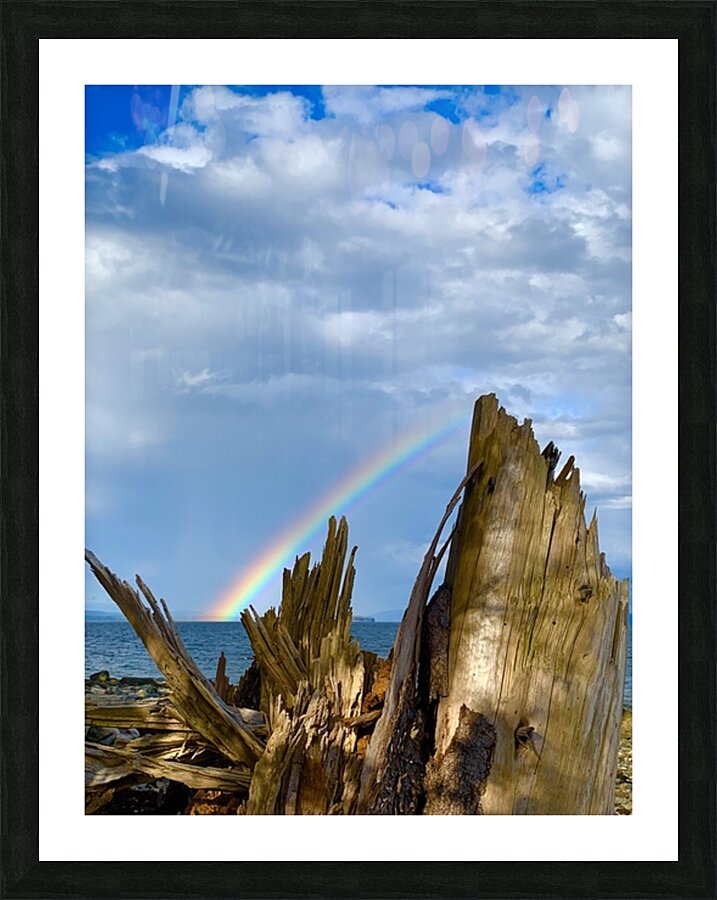 Rainbow Drift Picture Frame print