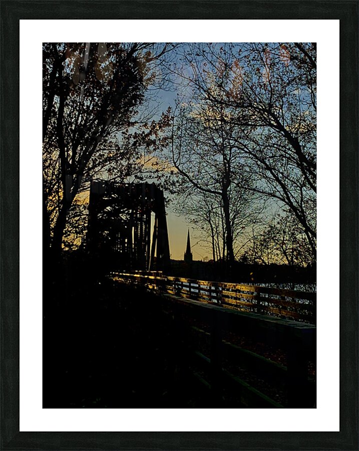 Fredericton Picture Frame print