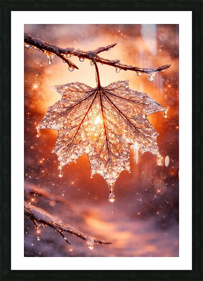 When Winter Lets Go Picture Frame print