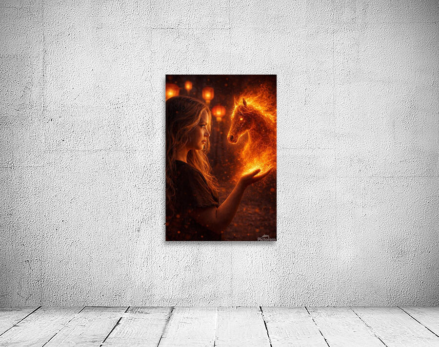 Fire Horse Wall Preview