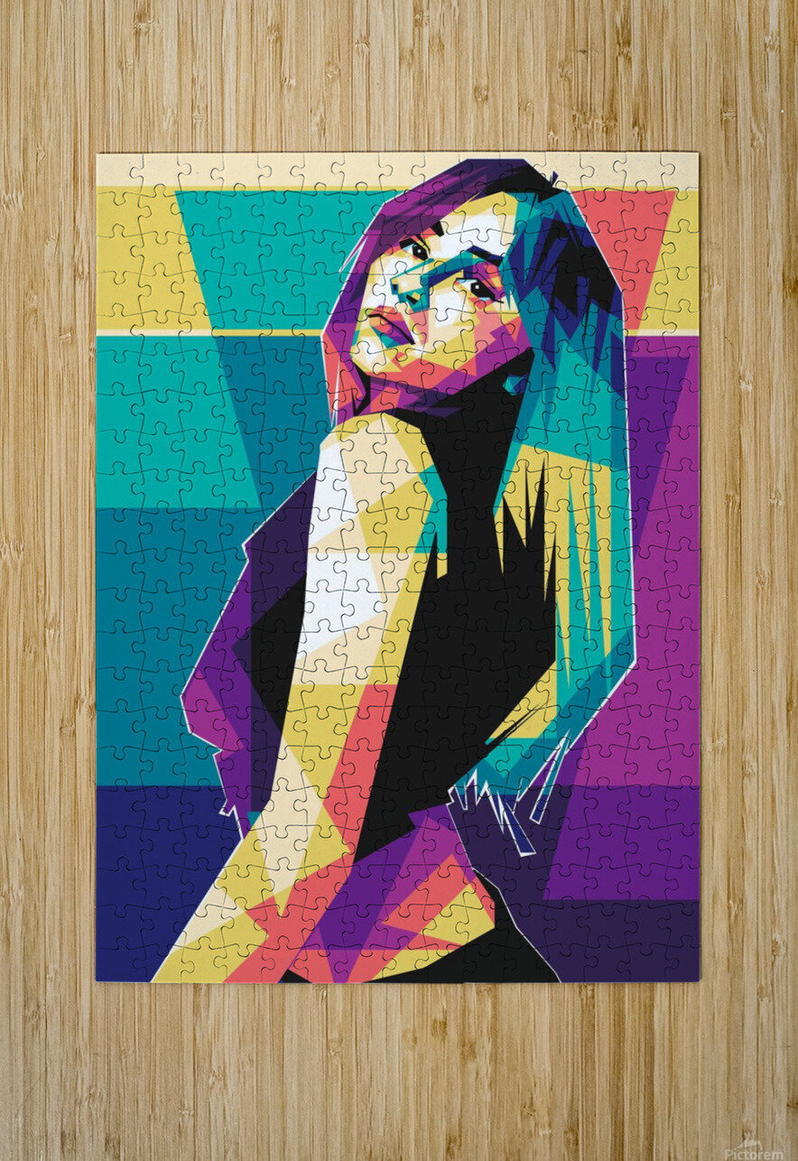 Sabrina Carpenter Pop art by Asran creative Wall Art