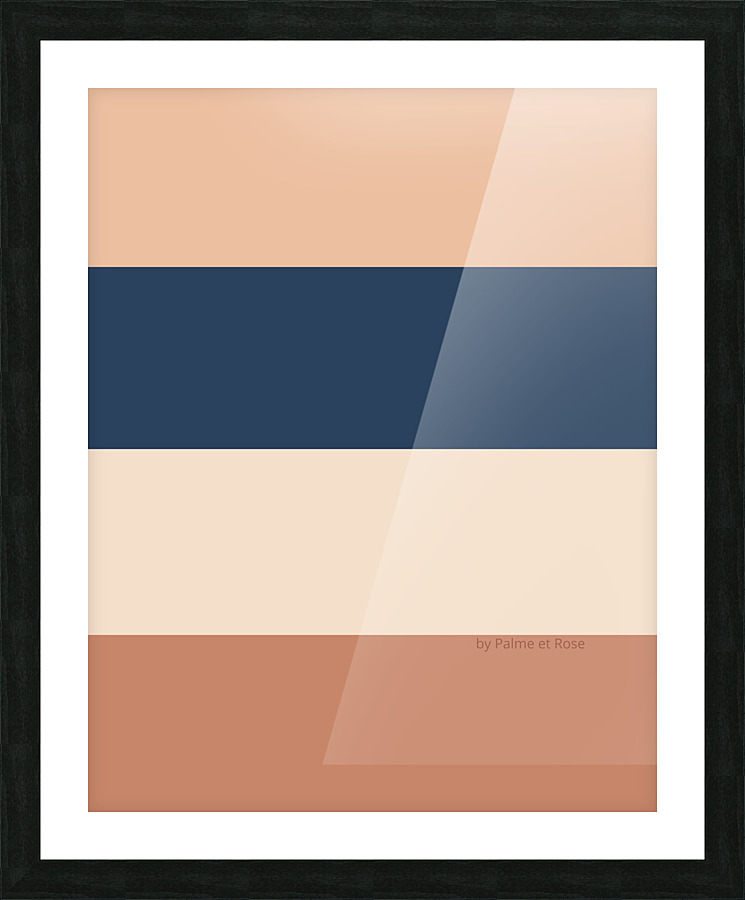 Lines Picture Frame print