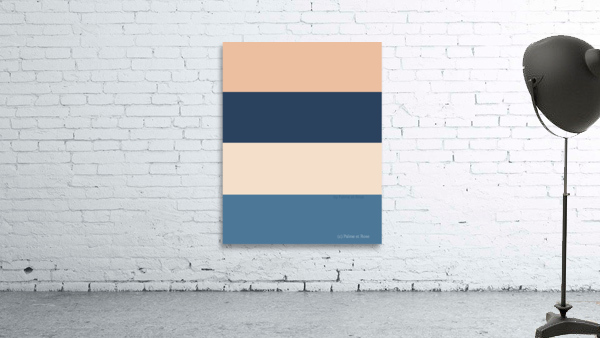 Blue Lines Wall Preview