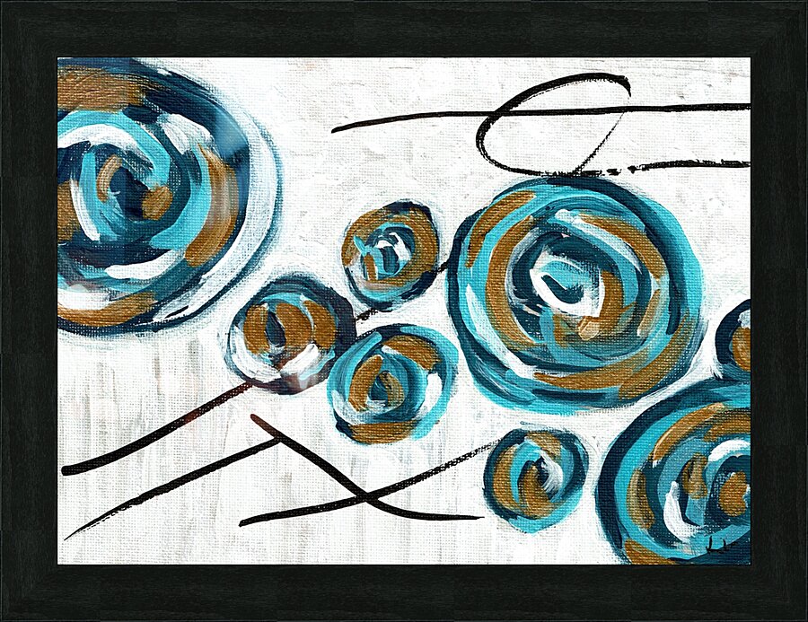 circles 1 Picture Frame print