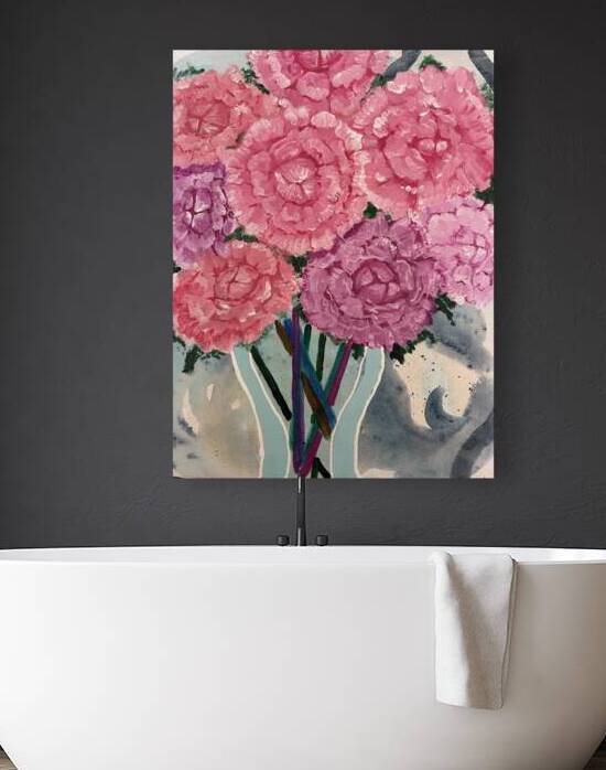 Peony study by Kristen Elizabeth