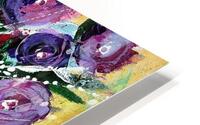 Floral abstraction HD Metal print