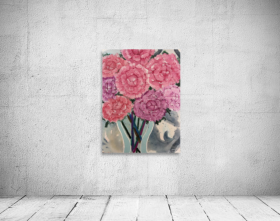 Peony study Wall Preview