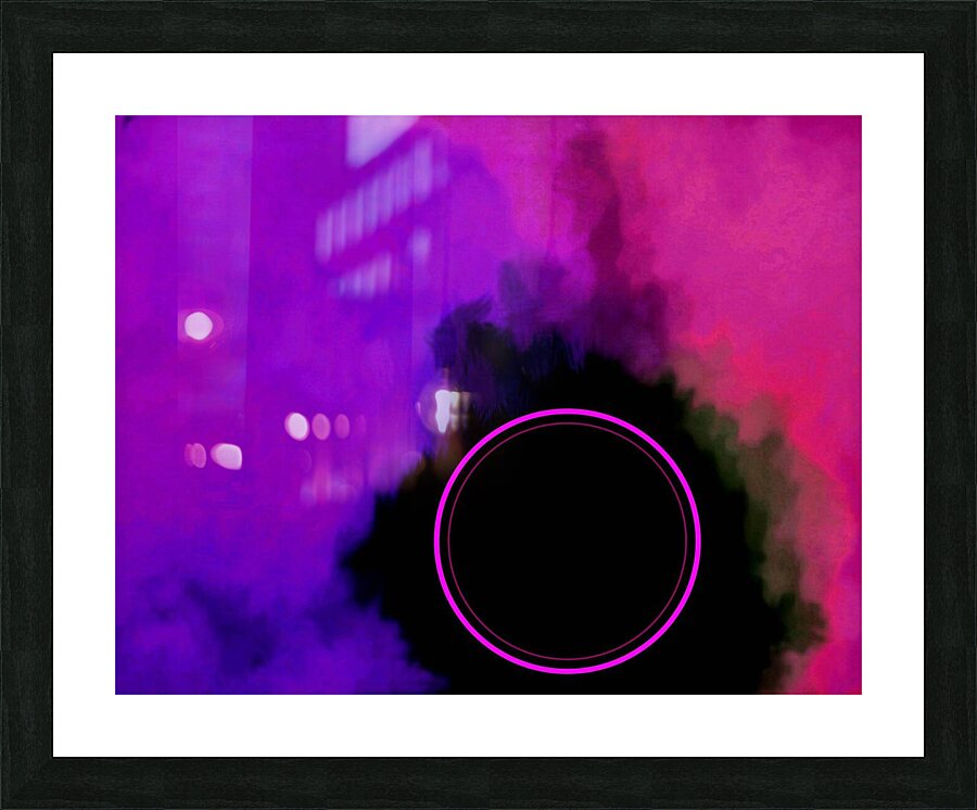 Eclipse Picture Frame print
