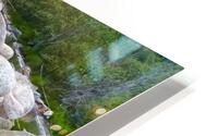 Reflection On Pack River HD Metal print