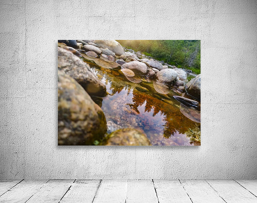 Reflection On Pack River Wall Preview