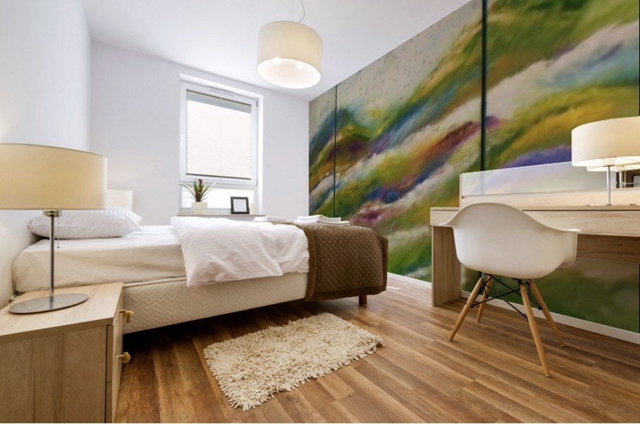 Migration Mural print
