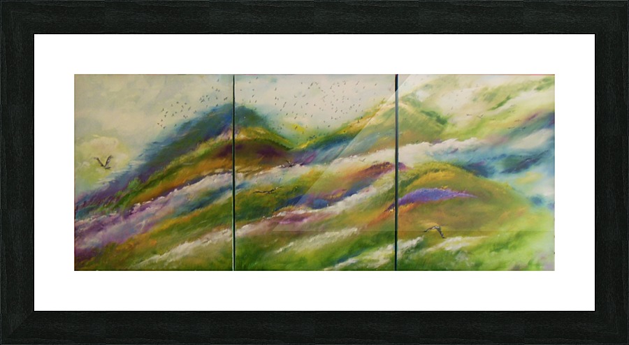 Migration Picture Frame print