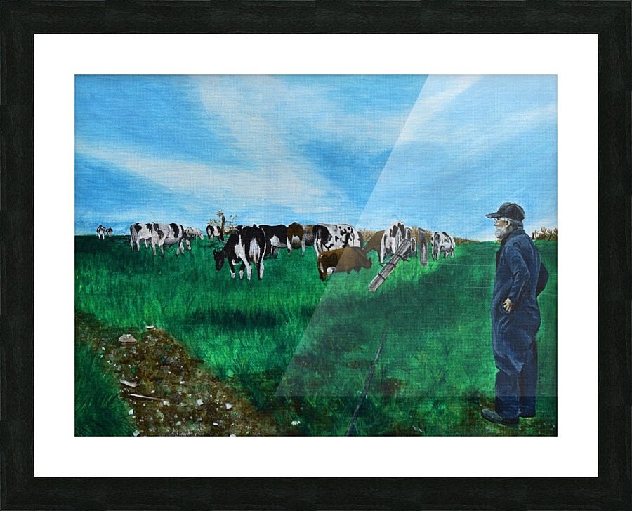 dadincowfield Picture Frame print