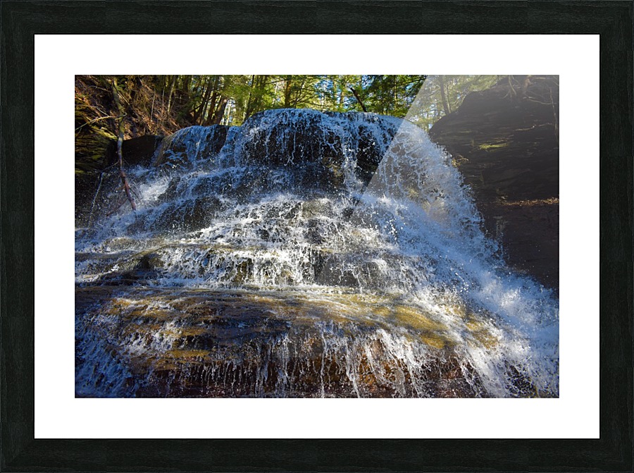 Waterfalls Picture Frame print