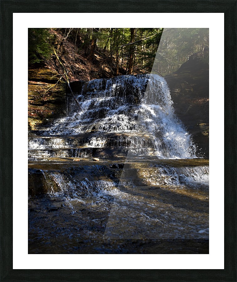 Waterfall3 Picture Frame print