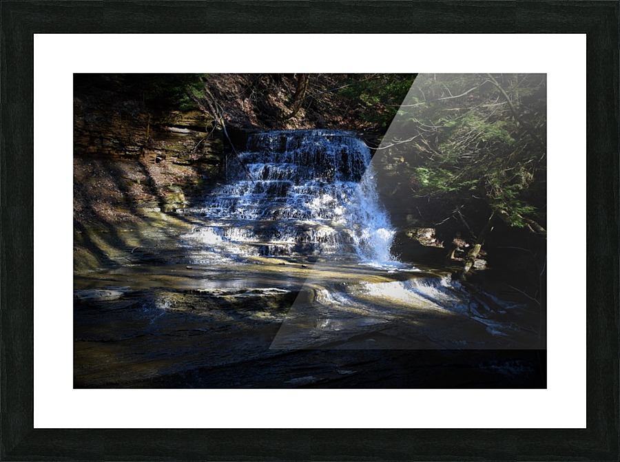 Waterfalls5 Picture Frame print