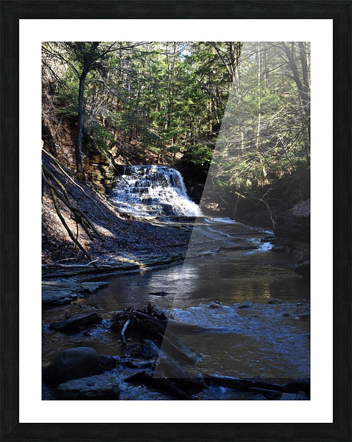 Waterfalls4 Picture Frame print