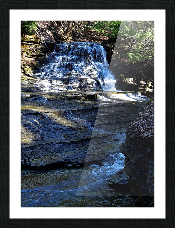 Waterfall2 Picture Frame print