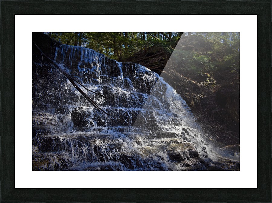 Waterfall1 Picture Frame print
