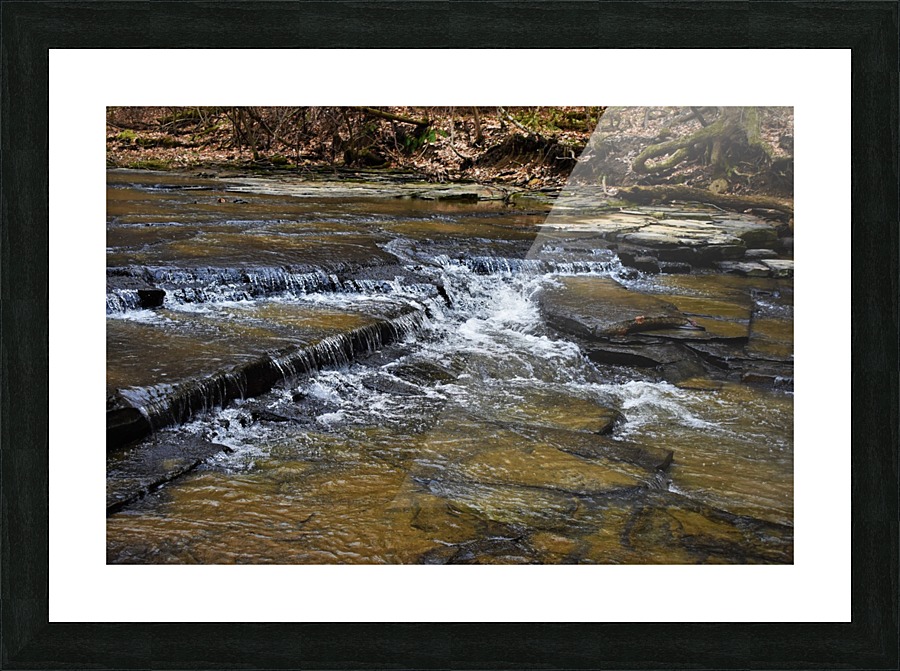 Creek Picture Frame print