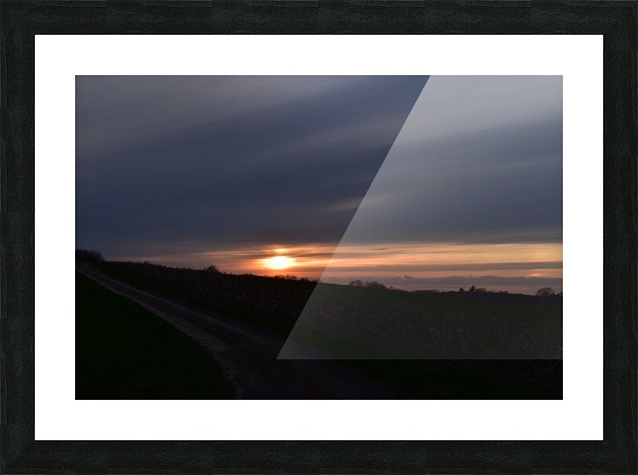 sunset Picture Frame print