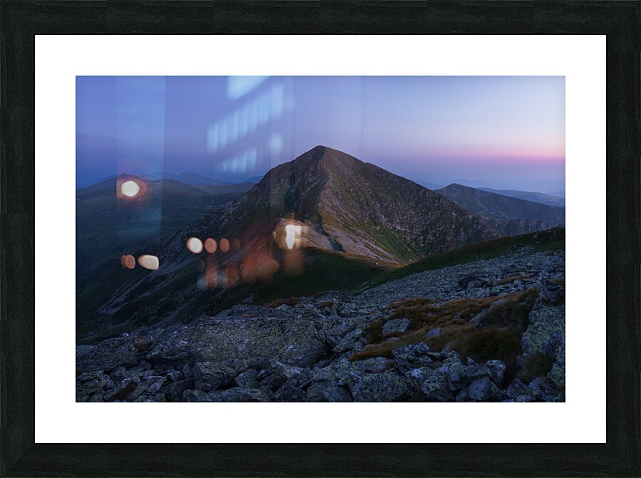 Mountain 2 Picture Frame print