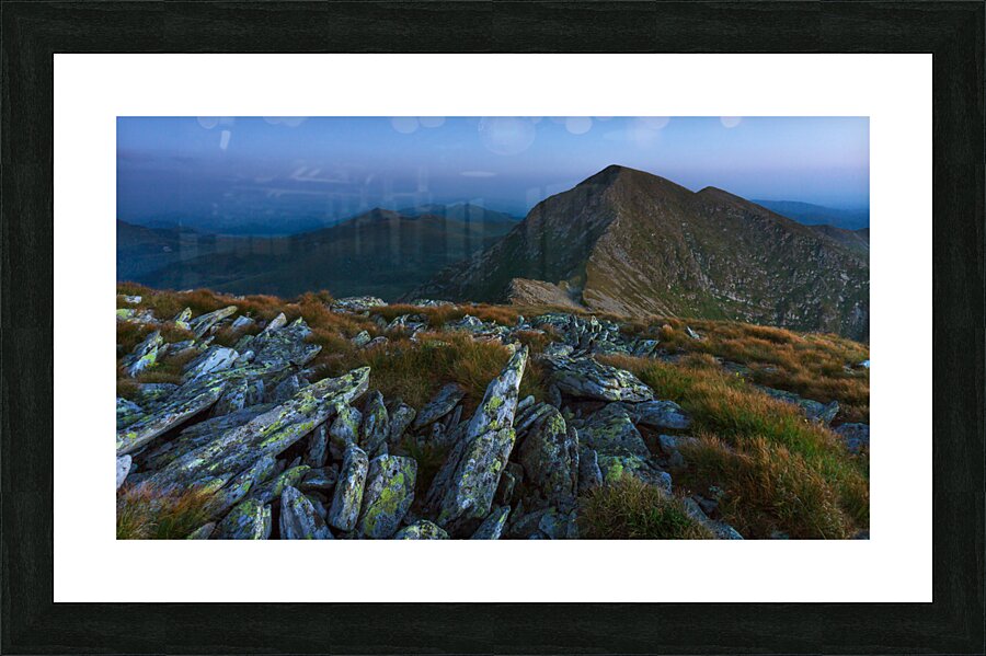 Mountain 3 W Picture Frame print