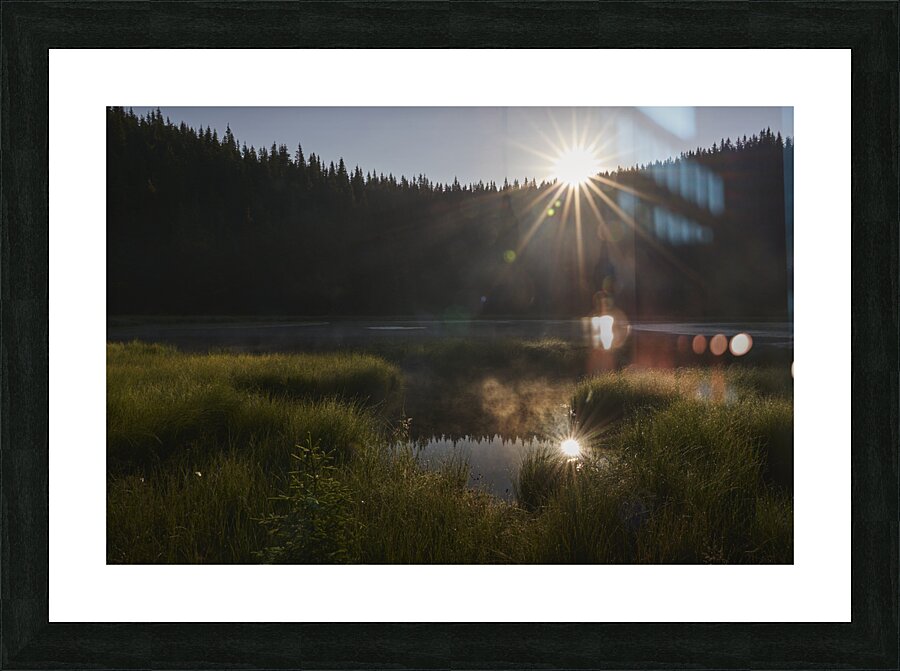 Lake 3 Picture Frame print
