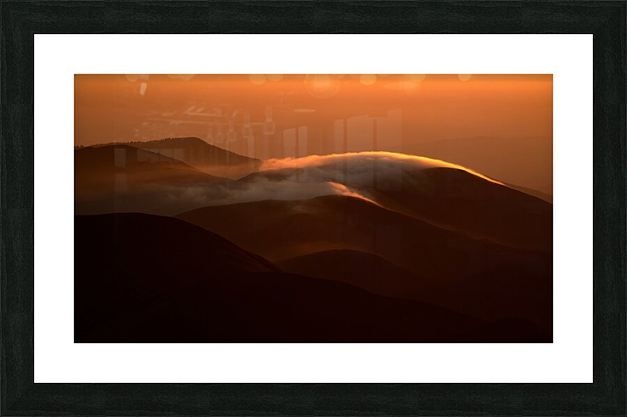 Mountain 31 W Picture Frame print