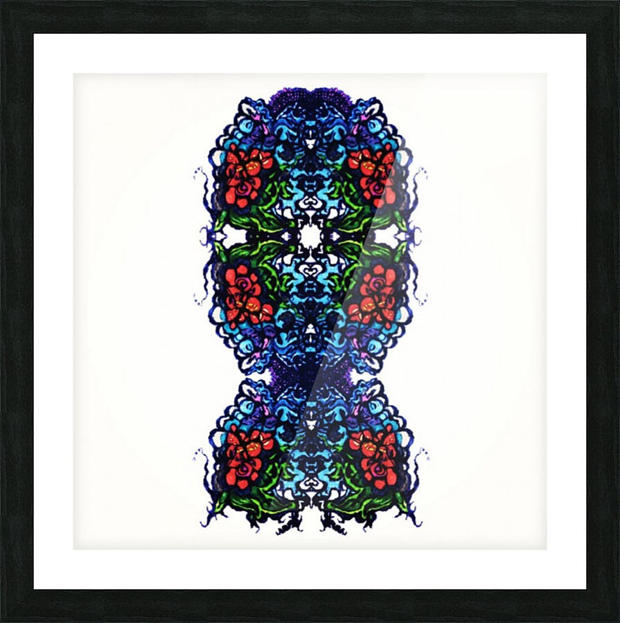 NATURE FACE Picture Frame print