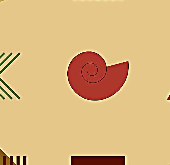 Earthy Geometry – Minimalist Abstract Shapes in Warm Tones by Umar Danish