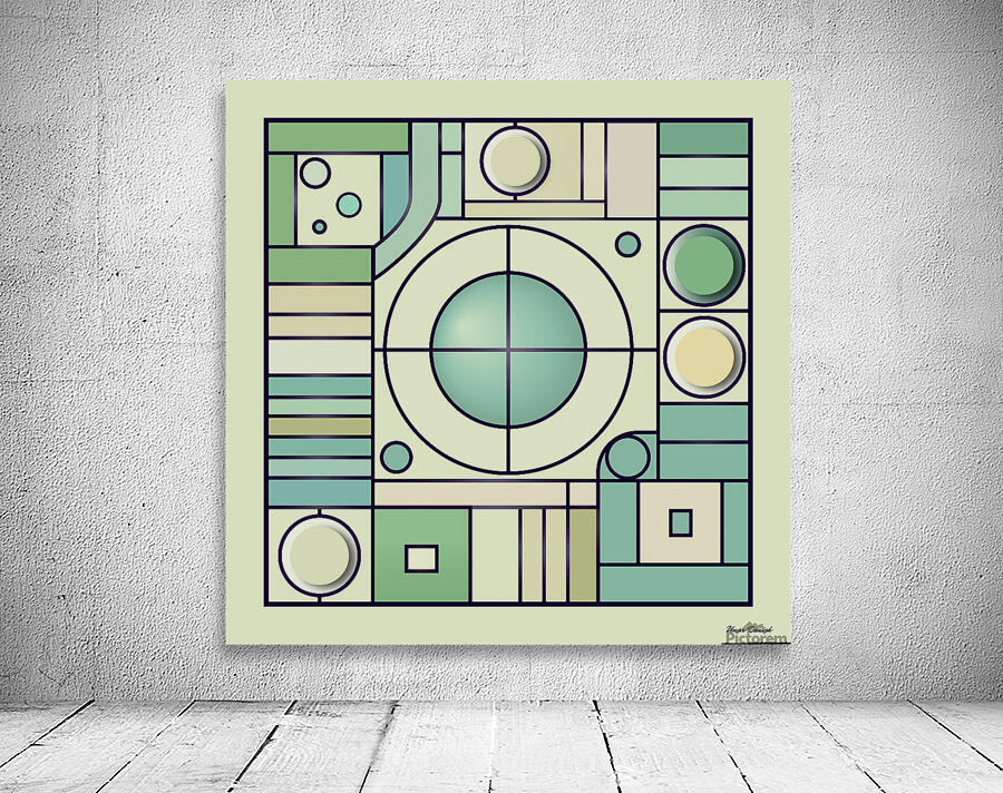 Random Modern Walling Minimalist Random Pattern Background with Bold Lines Shapes and Dots in ...