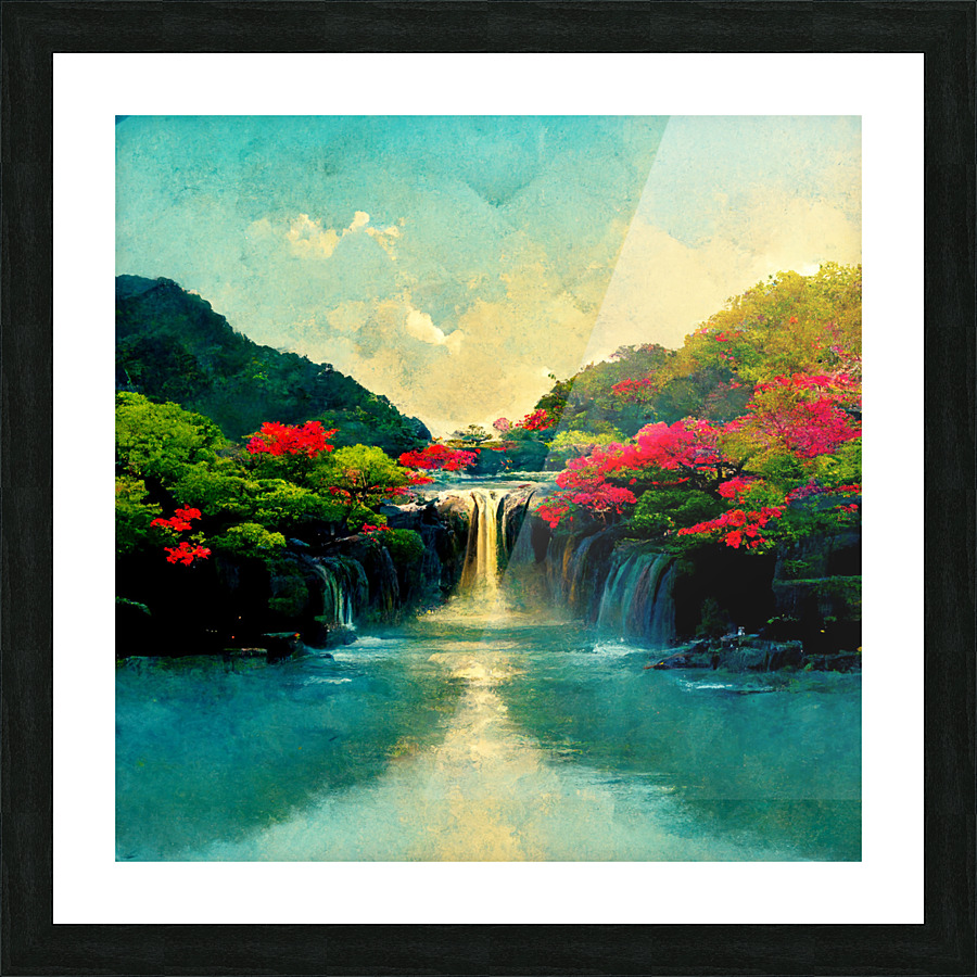 Tranquility Picture Frame print