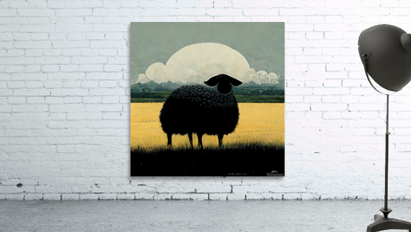 Baa Baa Black Sheep Wall Preview