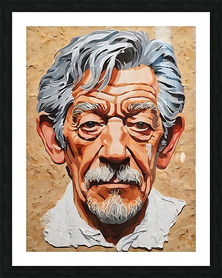 Ian McKellen  Picture Frame print
