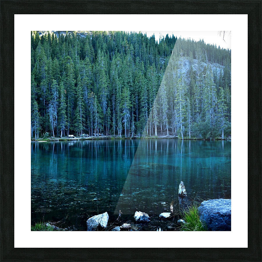 Grassi Lake Trail Picture Frame print